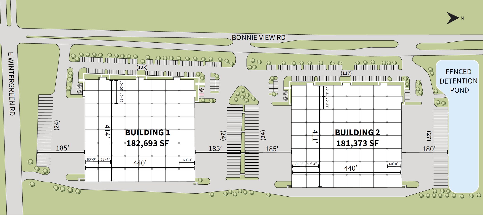 I-20 / I-45 Distribution Center, Building 2, Lancaster, TX à louer Plan de site- Image 1 de 1