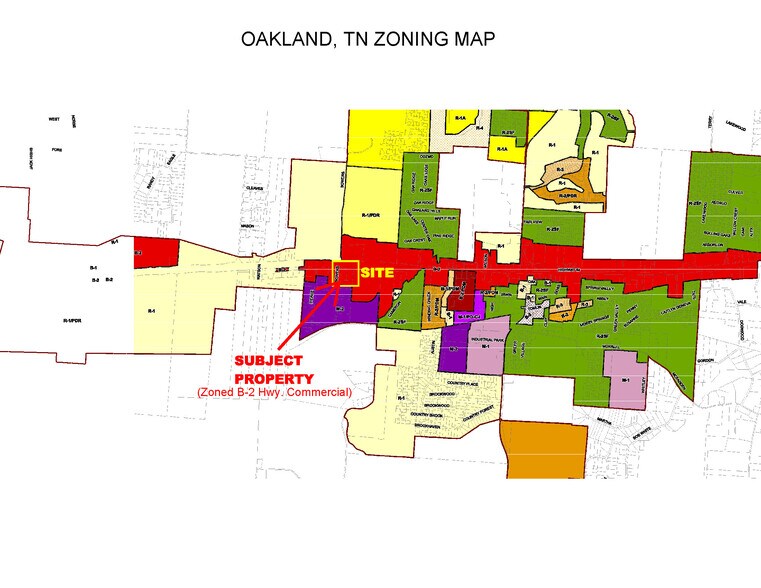 0 Bowers Rd, Oakland, TN for sale - Building Photo - Image 2 of 3