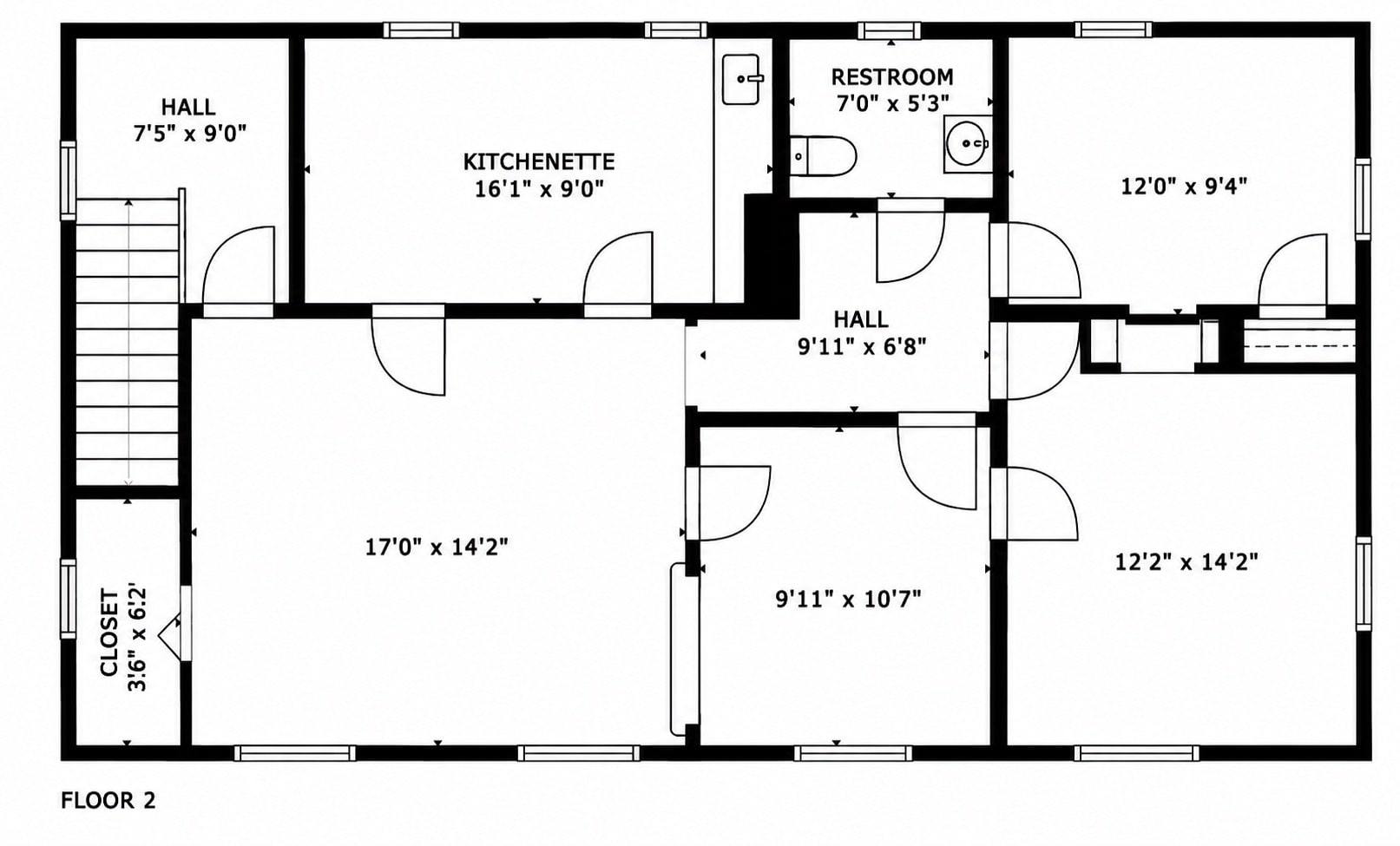 2510 S Macdill Ave, Tampa, FL à louer Plan d’étage- Image 1 de 1