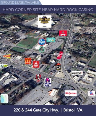 Plus de détails pour 244 Gate City Hwy, Bristol, VA - Terrain à louer