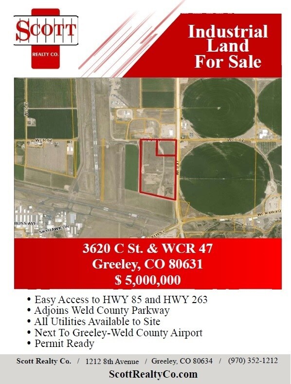 3620 C St. & WCR 47, Greeley, CO à vendre Photo du bâtiment- Image 1 de 3