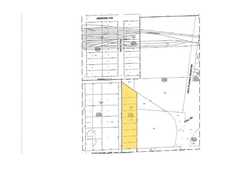 9450 W Bryn Mawr Ave, Rosemont, IL à louer - Plan cadastral - Image 2 de 7