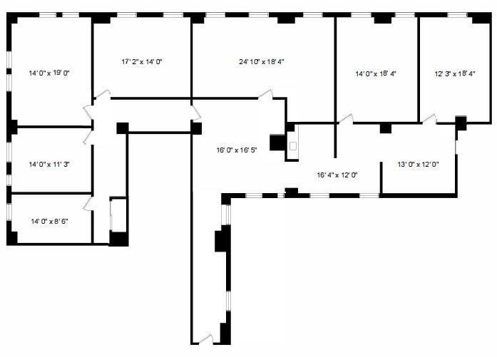 401 S LaSalle St, Chicago, IL for lease Floor Plan- Image 1 of 1