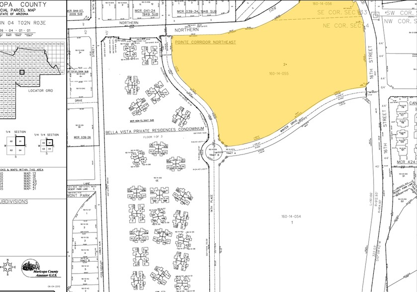 7878 N 16th St, Phoenix, AZ à louer - Plan cadastral - Image 2 de 25