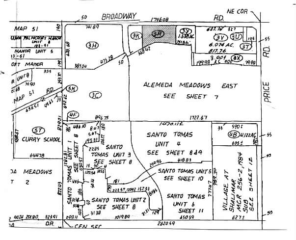 2121 E Broadway Rd, Tempe, AZ for sale - Plat Map - Image 3 of 3