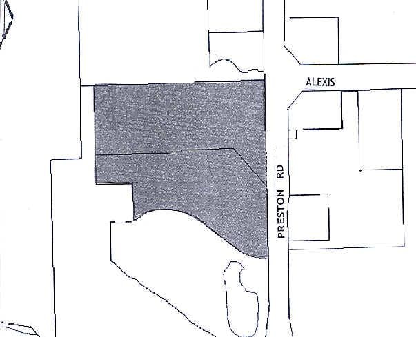 14755-14785 Preston Rd, Dallas, TX for lease - Plat Map - Image 2 of 4