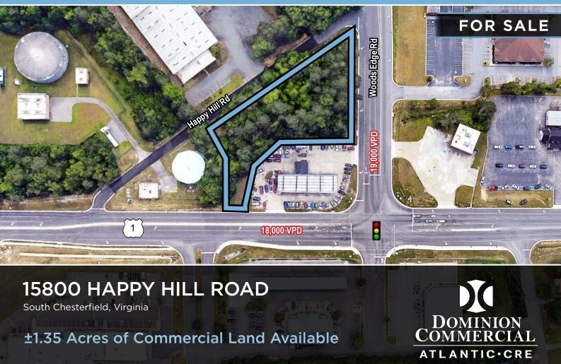 15800 Happy Hill Rd, Colonial Heights, VA à vendre - Photo du bâtiment - Image 2 de 7