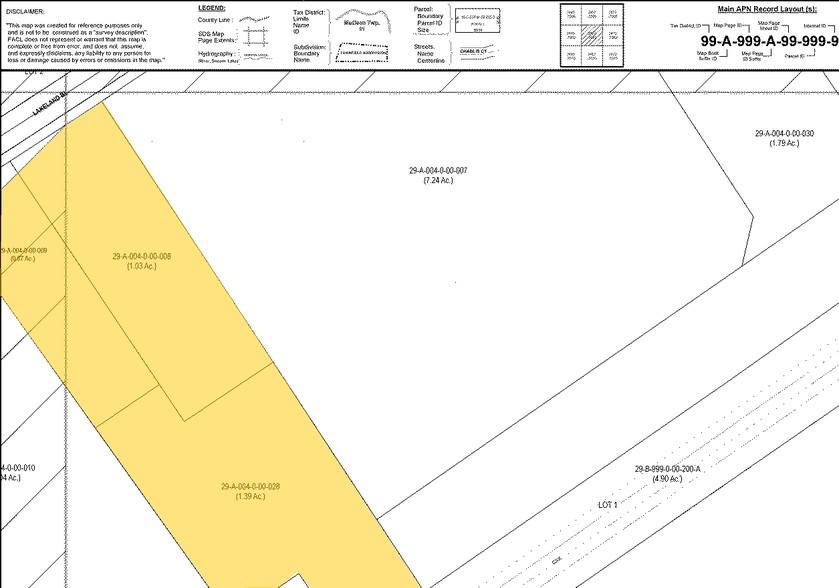 28960 Lakeland Blvd, Wickliffe, OH for lease - Plat Map - Image 1 of 1