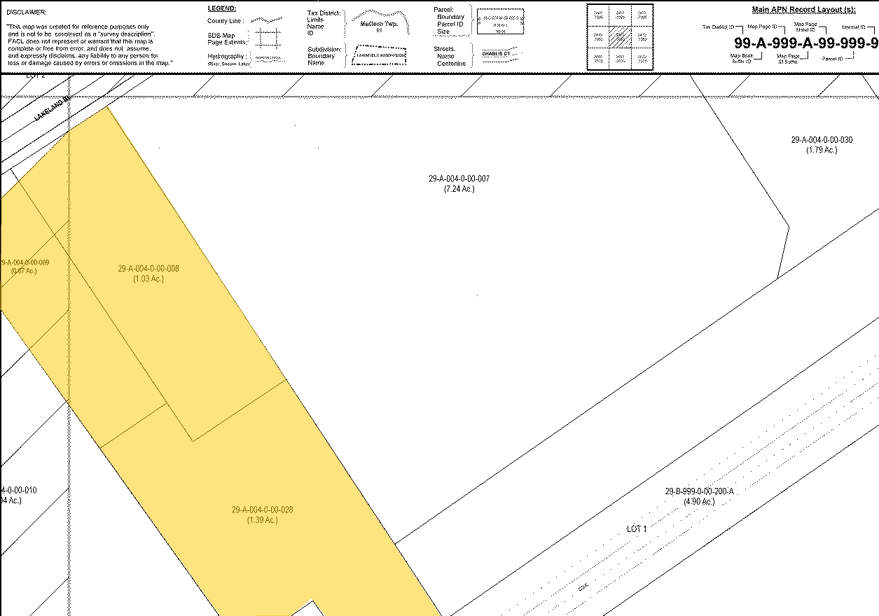 Plan cadastral