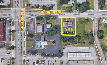 8035 Greiner Rd, Williamsville, NY - Aerial map view