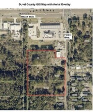 3446 Forest Blvd, Jacksonville, FL - AERIAL map view
