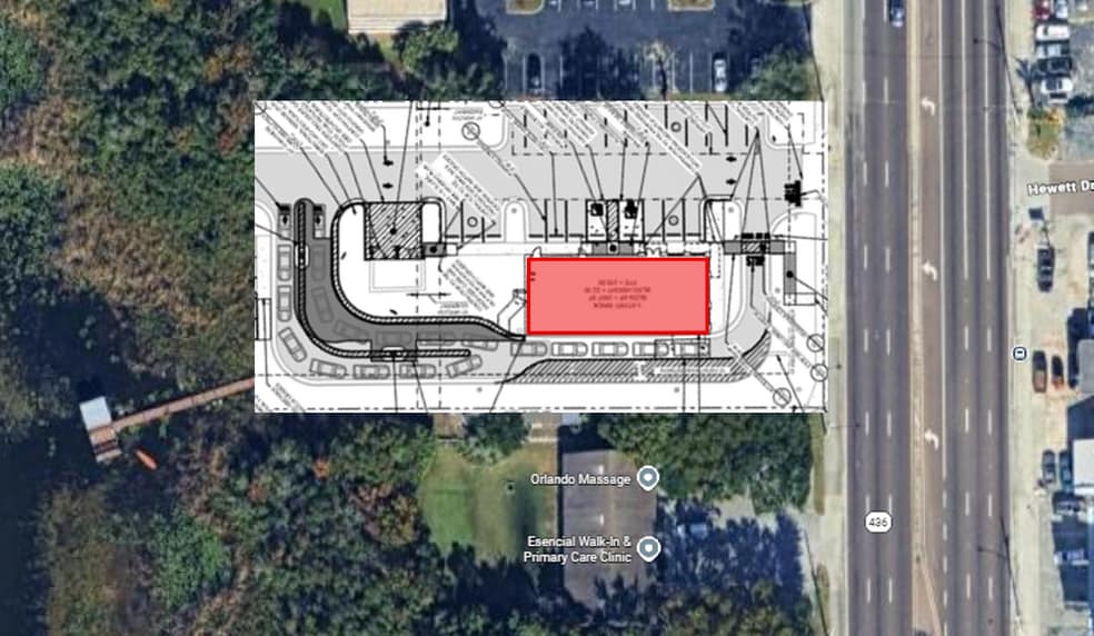 630 N Semoran Blvd, Orlando, FL for lease - Site Plan - Image 2 of 2