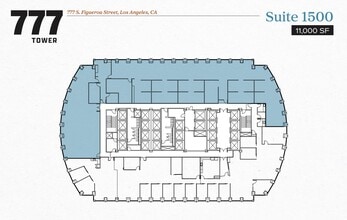 777 S Figueroa St, Los Angeles, CA for lease Floor Plan- Image 1 of 1