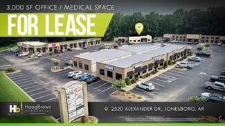 More details for 2520 Alexander Dr, Jonesboro, AR - Office/Medical for Lease