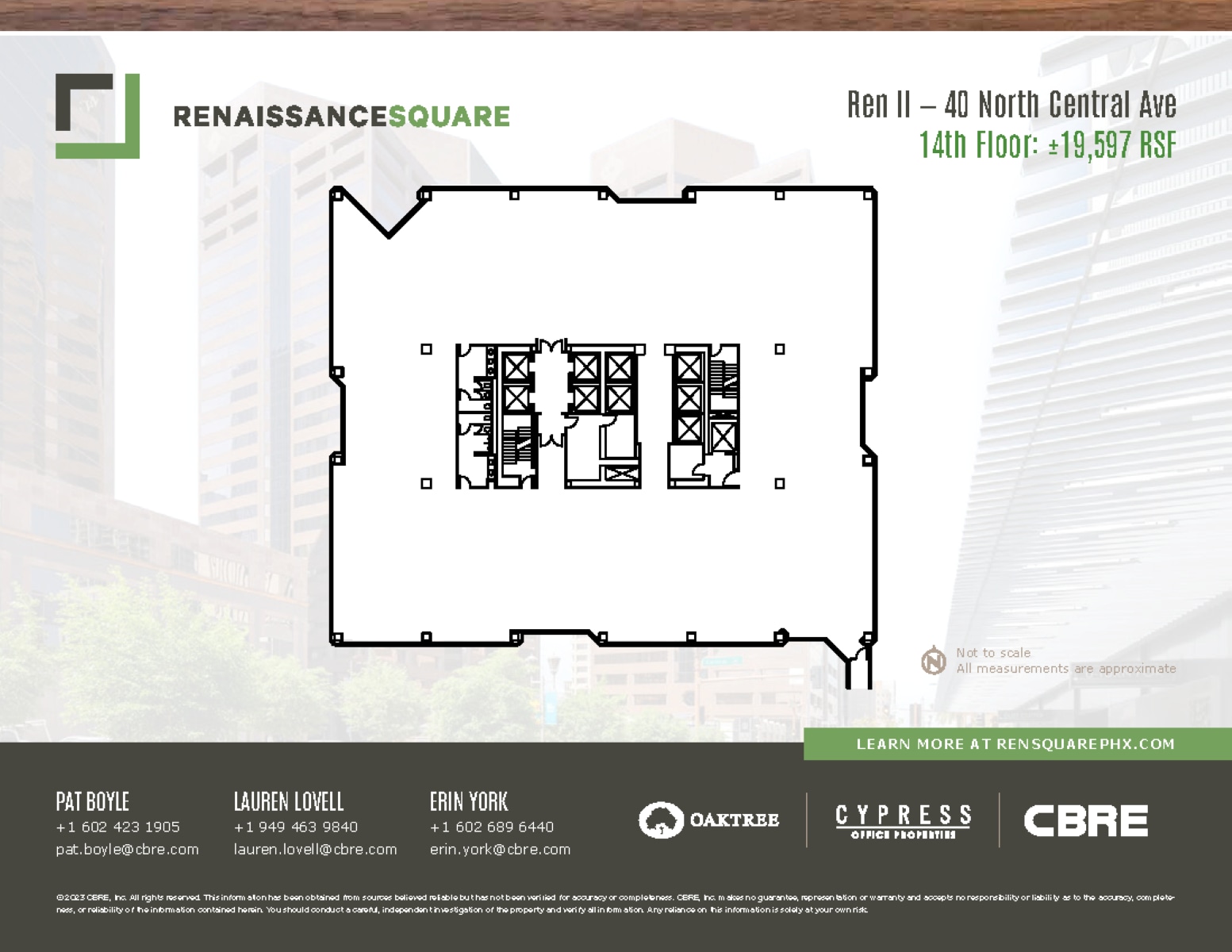 40 N Central Ave, Phoenix, AZ for lease Floor Plan- Image 1 of 1