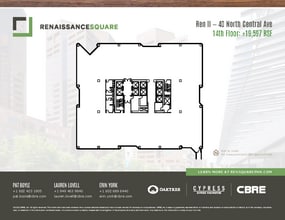 40 N Central Ave, Phoenix, AZ for lease Floor Plan- Image 1 of 1
