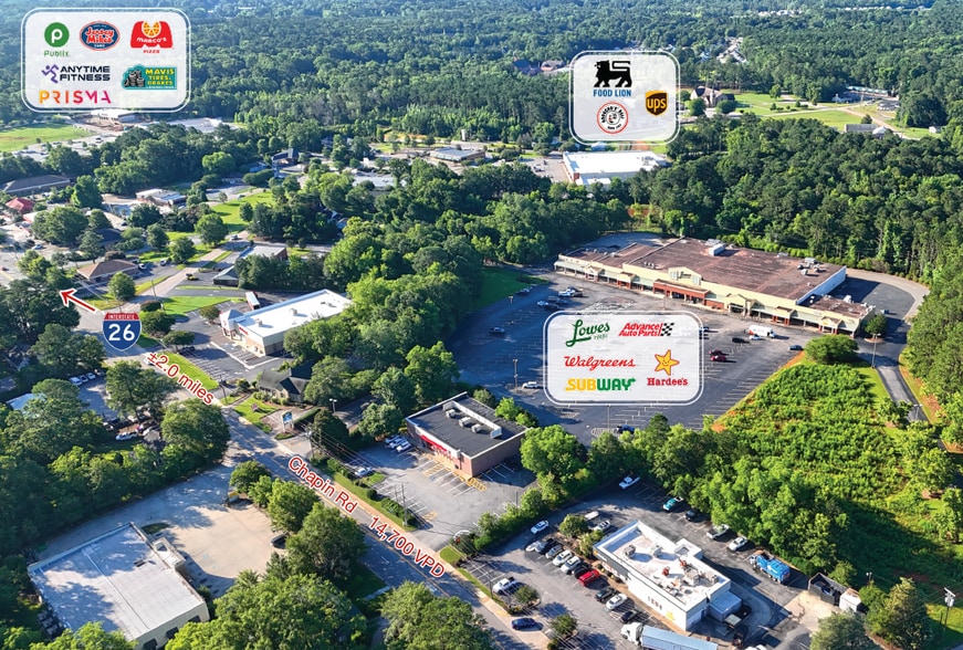 1419 Chapin Rd, Chapin, SC à louer - Plan de site - Image 3 de 4