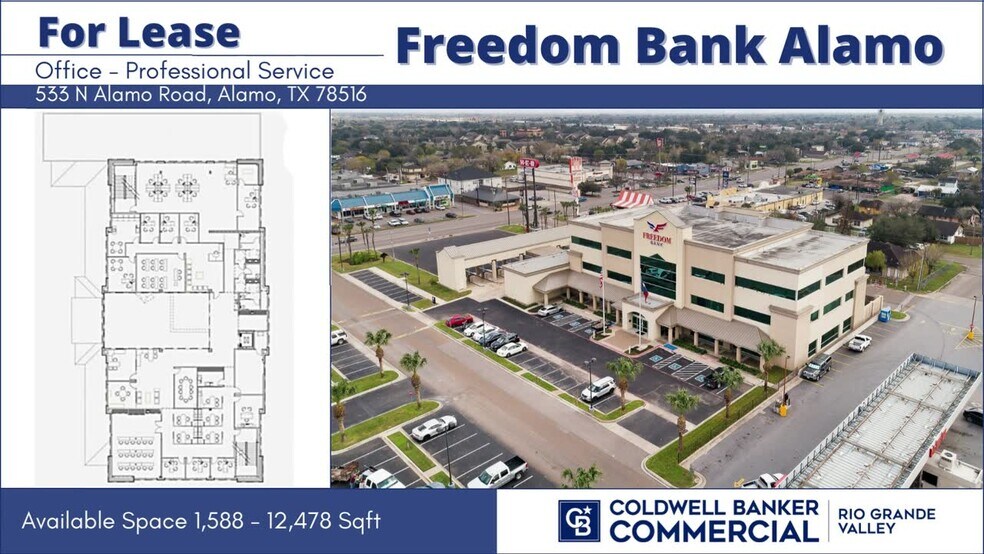 533 N Alamo Rd, Alamo, TX à louer - Vidéo sur l’inscription commerciale - Image 1 de 1