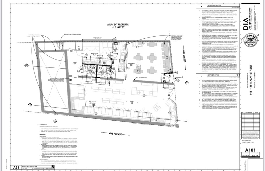 145 S Gay St, Knoxville, TN à vendre - Plan d’étage - Image 2 de 19