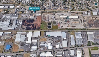3811 Cross St, Eugene, OR - AERIAL  map view