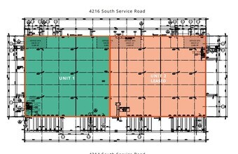 4216 S Service Rd, Burlington, ON à louer Plan d’étage- Image 1 de 1