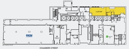 86 Chambers St, New York, NY à louer Plan d’étage- Image 1 de 2