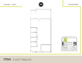 4201 Main St, Houston, TX for lease Floor Plan- Image 2 of 2