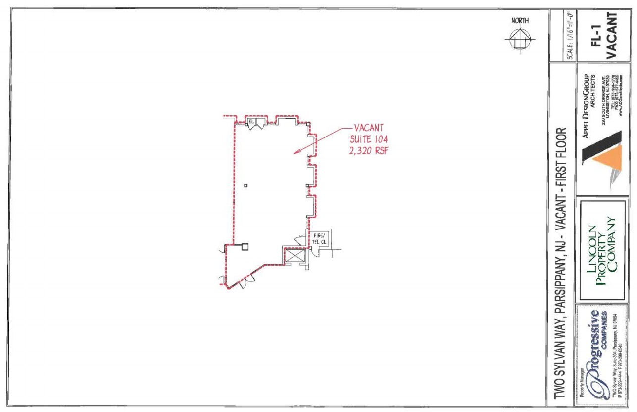 2 Sylvan Way, Parsippany, NJ à louer Plan d  tage- Image 1 de 1