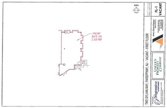 2 Sylvan Way, Parsippany, NJ à louer Plan d  tage- Image 1 de 1