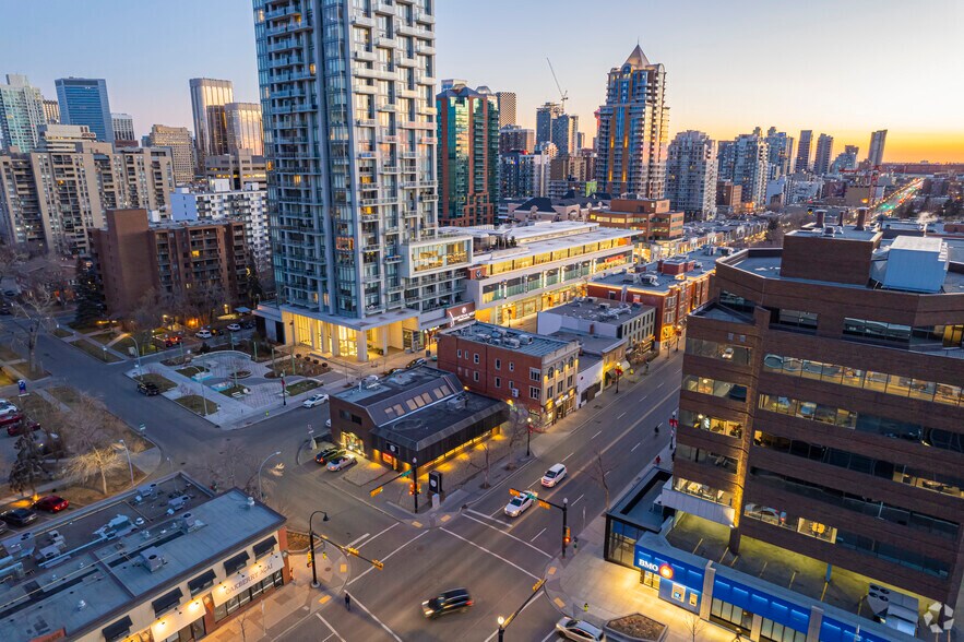 924 17th Ave SW, Calgary, AB à louer - Aérien - Image 2 de 4