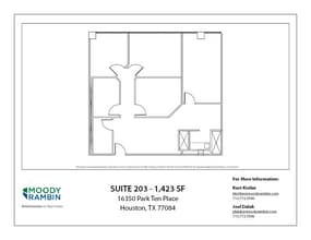 16350 Park Ten Place Dr, Houston, TX for lease Floor Plan- Image 1 of 1