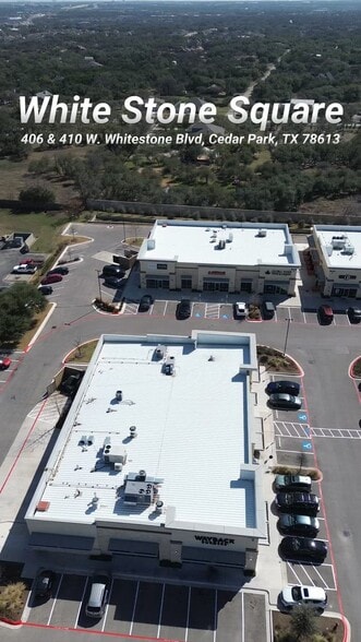 406 W Whitestone Blvd, Cedar Park, TX for lease - Commercial Listing Video - Image 2 of 9