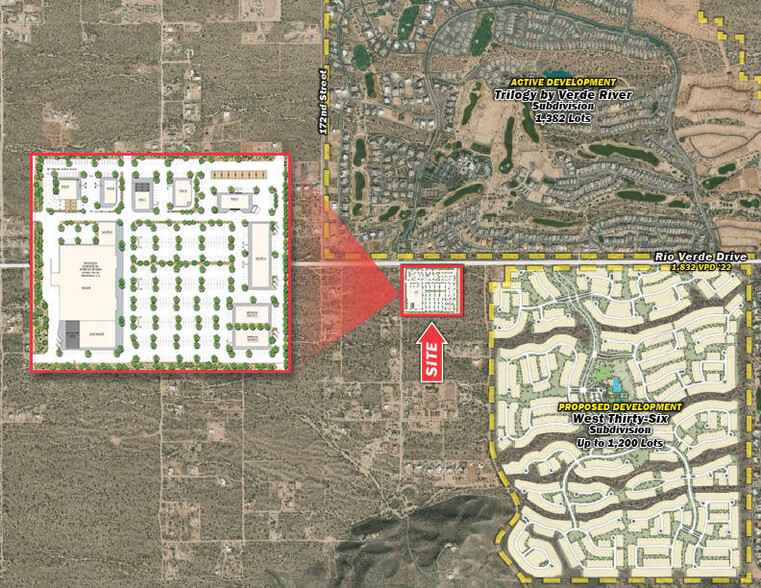 NEC Rio Verde Dr & 174th St, Rio Verde, AZ for sale - Building Photo - Image 1 of 1