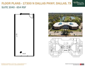 17300 N Dallas Pky, Dallas, TX à louer Plan de site- Image 1 de 1