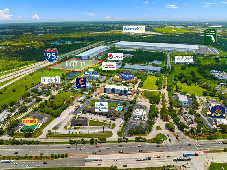 Crossroads Pky, Fort Pierce, FL for lease - Aerial - Image 3 of 13