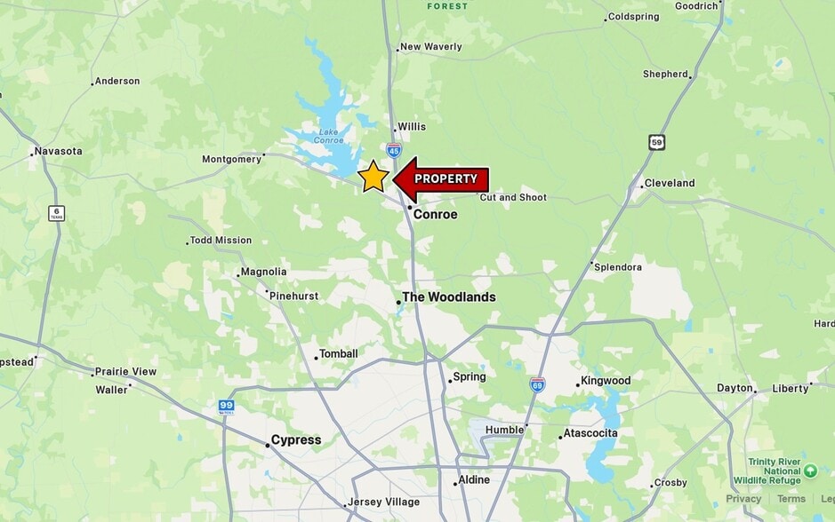 2536 Longmire Rd, Conroe, TX à vendre - Photo du bâtiment - Image 3 de 10