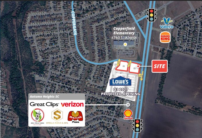 Lowe's Anchored Pad Sites, Converse, TX à vendre Photo principale- Image 1 de 4
