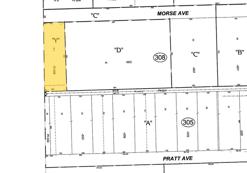 855 Morse Ave, Elk Grove Village, IL à louer - Plan cadastral - Image 3 de 12