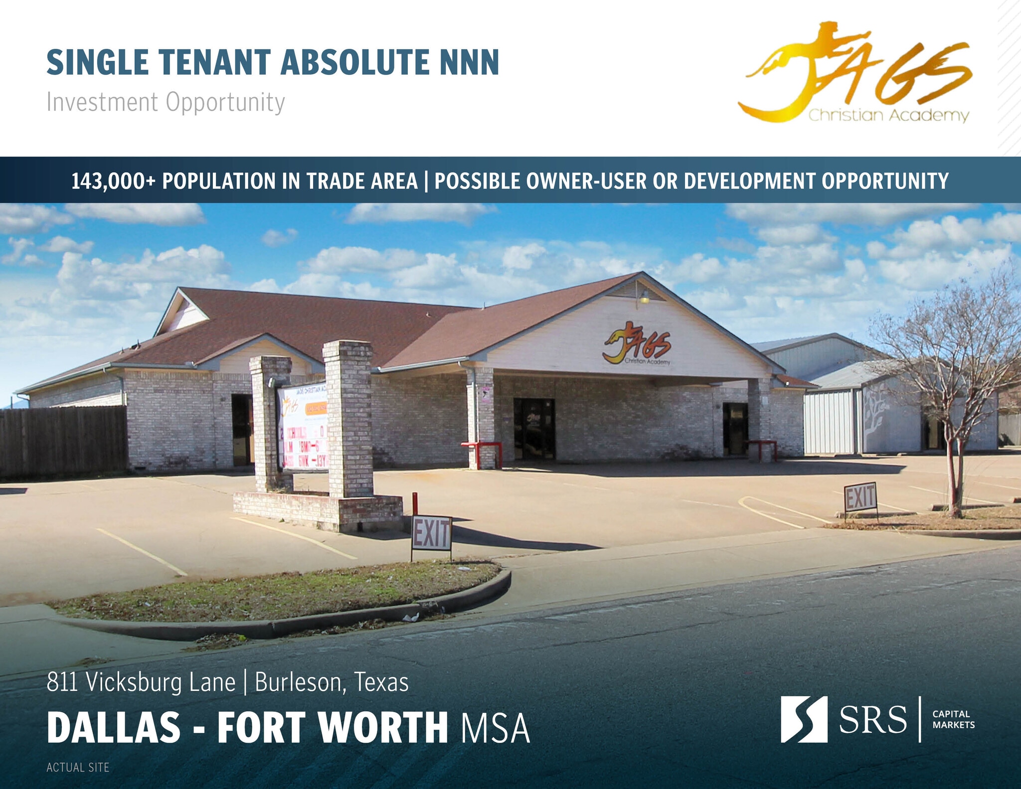 673 NE Alsbury Blvd, Burleson, TX à vendre Photo principale- Image 1 de 10