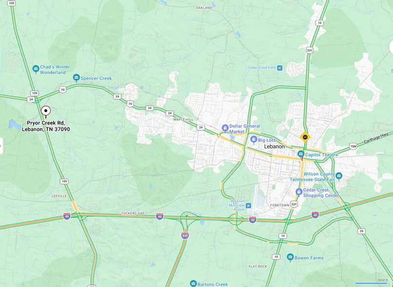 Pryor Creek Rd, Lebanon, TN à vendre - Photo du bâtiment - Image 2 de 4