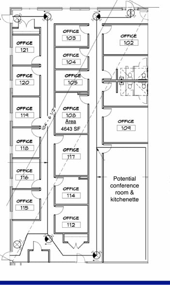 7591 Tylers Place Blvd, West Chester, OH à louer - Plan d’étage - Image 1 de 1