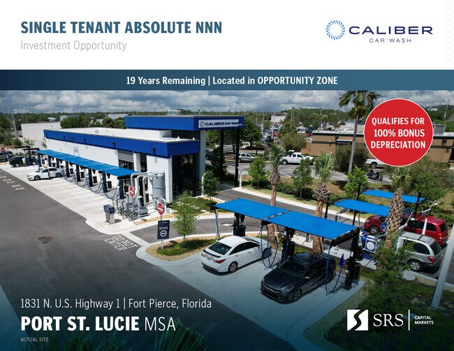 Plus de détails pour 1831 US 1 hwy, Fort Pierce, FL - Spécialité à vendre