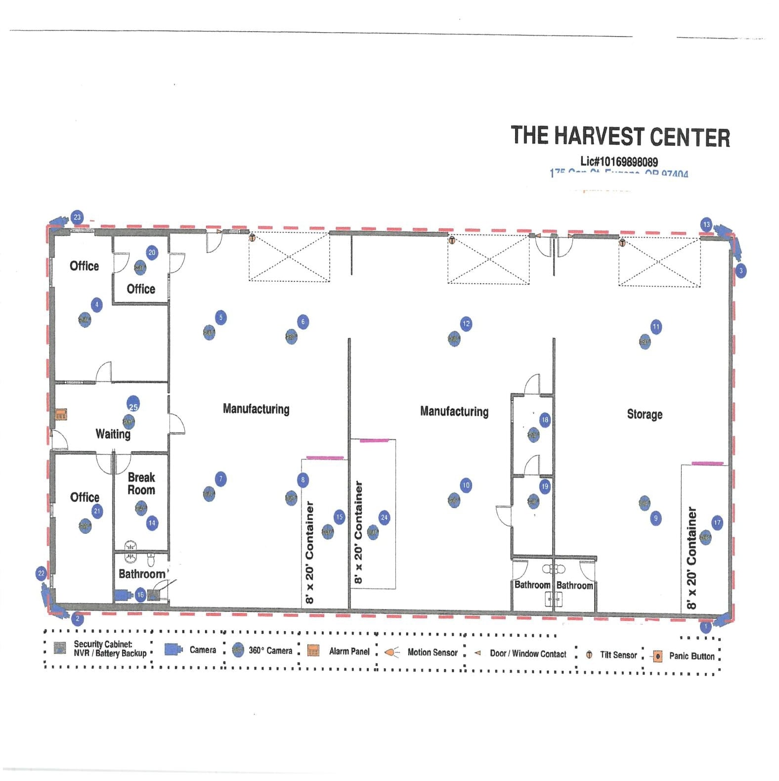 175 Cap St, Eugene, OR for lease Floor Plan- Image 1 of 1
