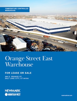 Plus de détails pour 389 Orange st, Salt Lake City, UT - Industriel à louer