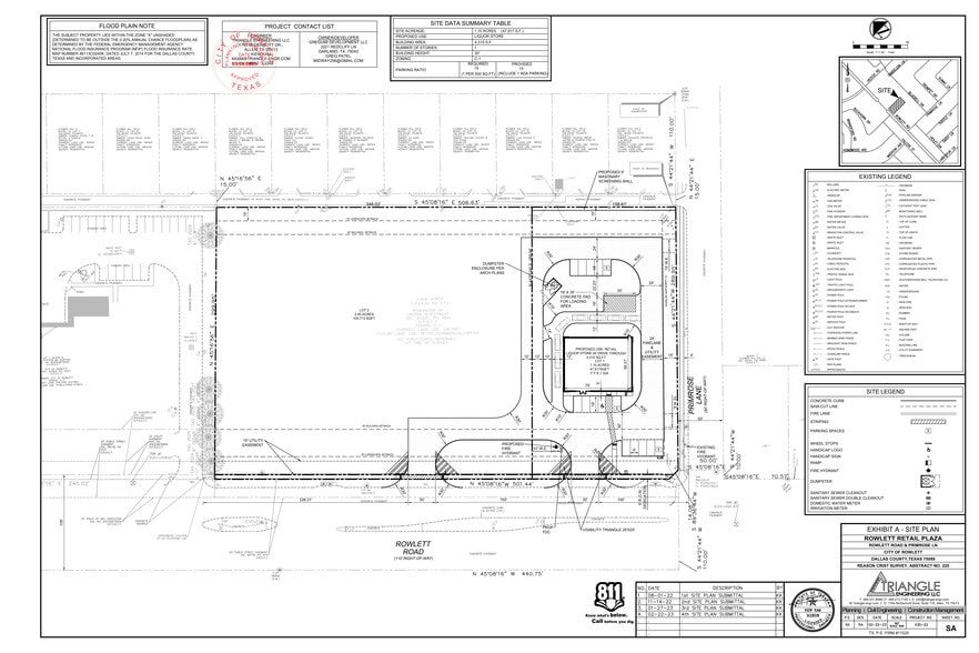 6700 Rowlett Rd, Rowlett, TX à vendre - Plan de site - Image 3 de 5