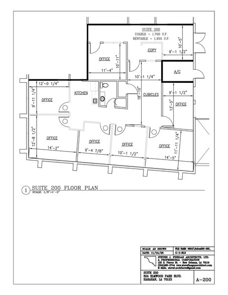 824 Elmwood Park Blvd, New Orleans, LA for lease - Floor Plan - Image 2 of 35