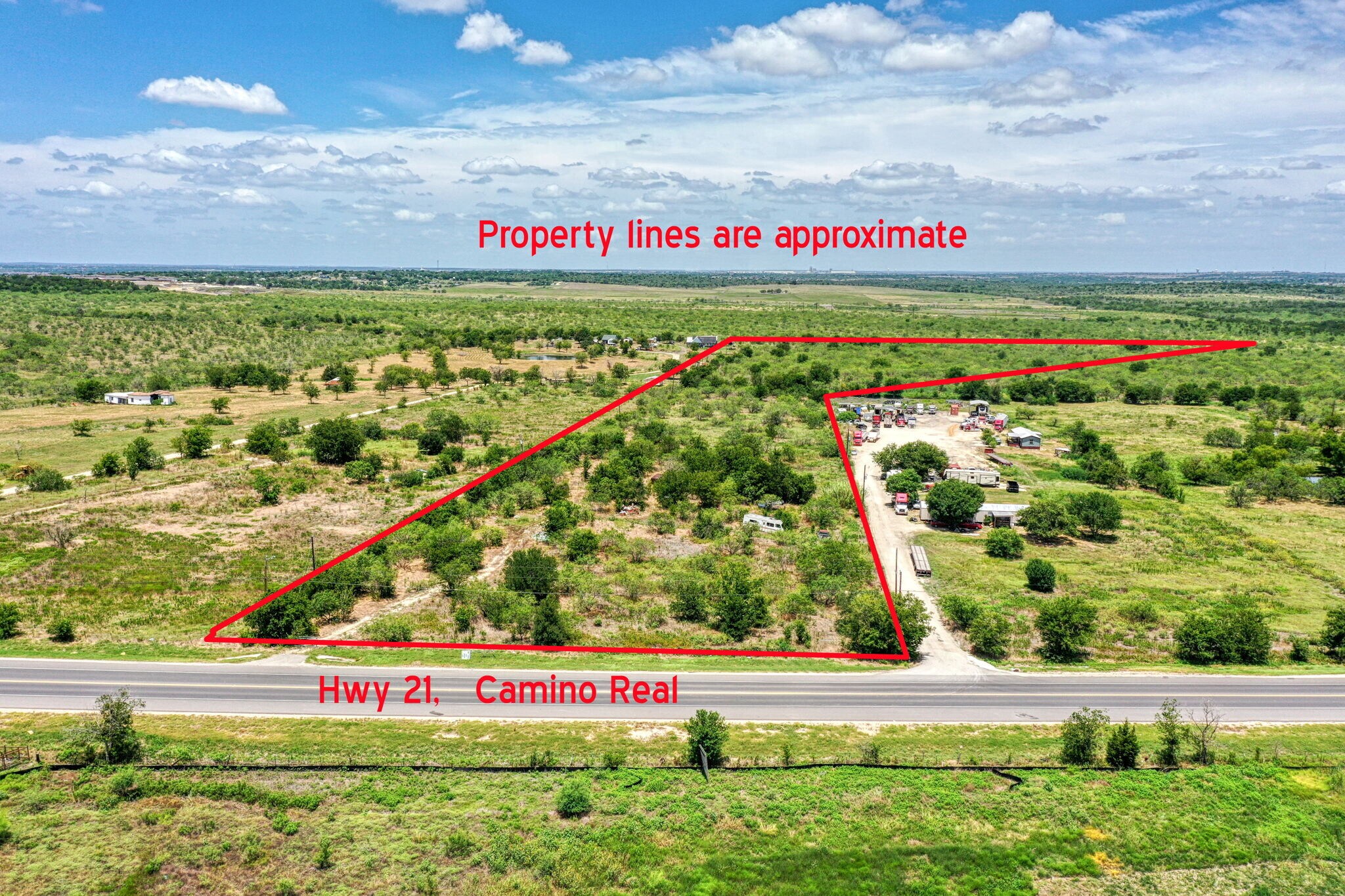 10745 Camino Real, Uhland, TX for sale Aerial- Image 1 of 1