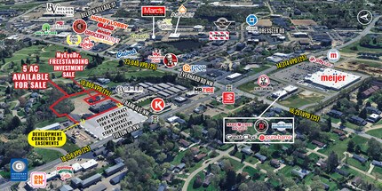 4865 Frank Ave NW, Canton, OH - Aerial  map view - Image1