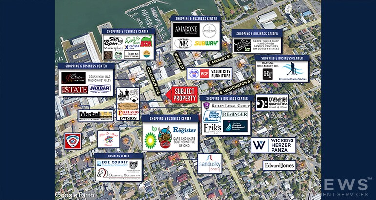 234-240B Columbus Ave, Sandusky, OH à louer - Photo du bâtiment - Image 2 de 2