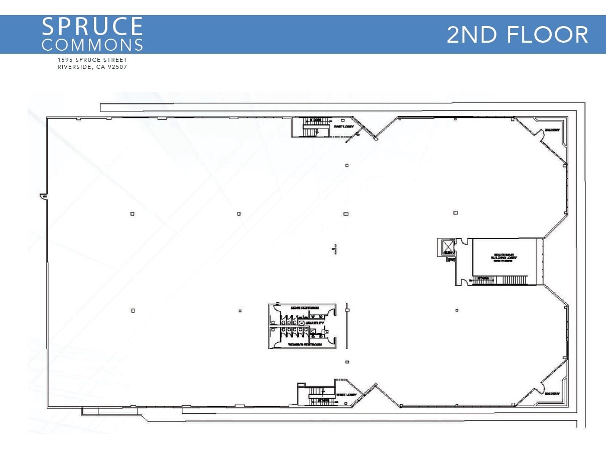 1595 Spruce St, Riverside, CA for lease Floor Plan- Image 1 of 1